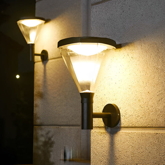 Waterproof Dimmable LED Solar Outdoor Wall Light