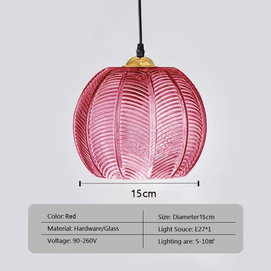 Sylvara – Nordic Glass Pendant Light for Bedroom, Living Room, and Kitchen Island