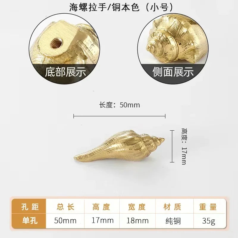 Brass Animal-Shaped Cabinet Handles – Luxury Gold Furniture Pulls