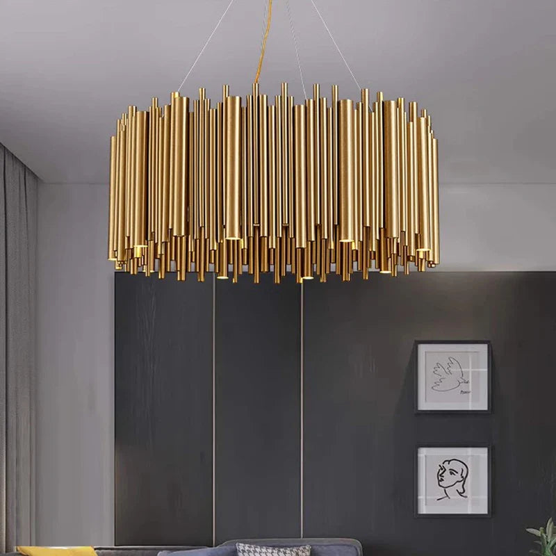 Modern LED Pendant Chandelier for Living & Dining Room