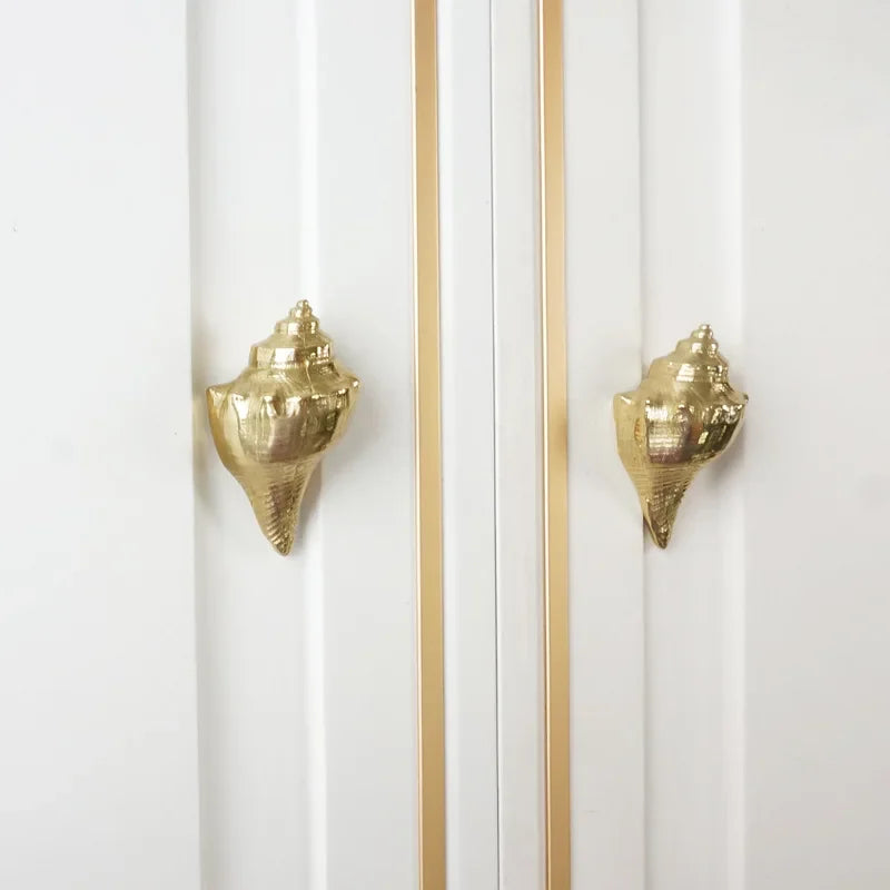 Brass Animal-Shaped Cabinet Handles – Luxury Gold Furniture Pulls