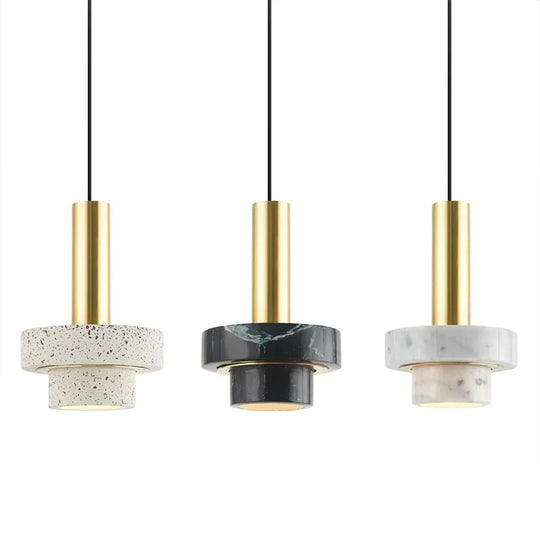 Addison Natural Marble Pendant – Timeless Elegance for Your Space