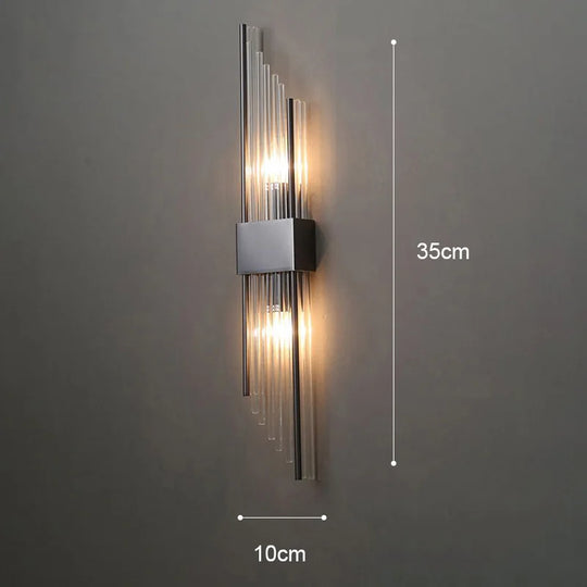 Modern LED Luxury Crystal Wall Lights Gold Home Indoor Wall Sconces Living Room Bedroom Background Decor Wall Lamp Bedside Light