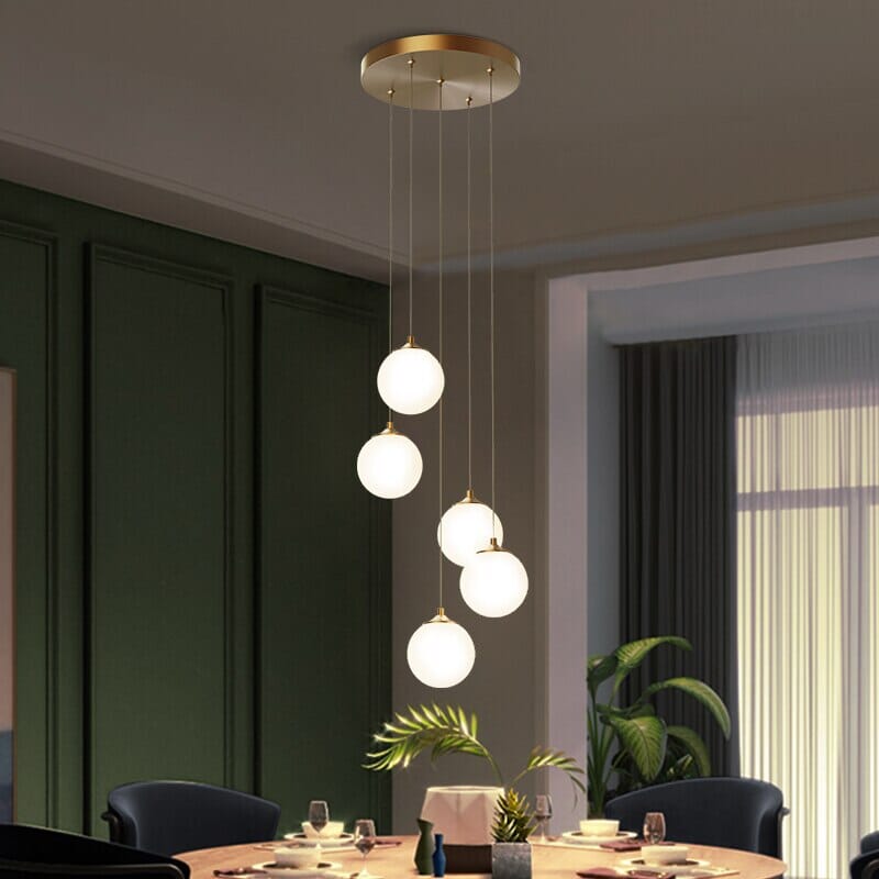 Gemma Staircase Chandelier – Illuminate with Warm, Inviting Light