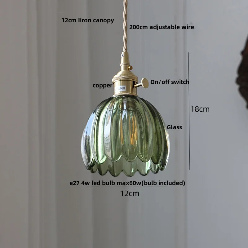 Lucien – Modern Clear Glass Pendant Light for Living Room, Restaurant, and Café