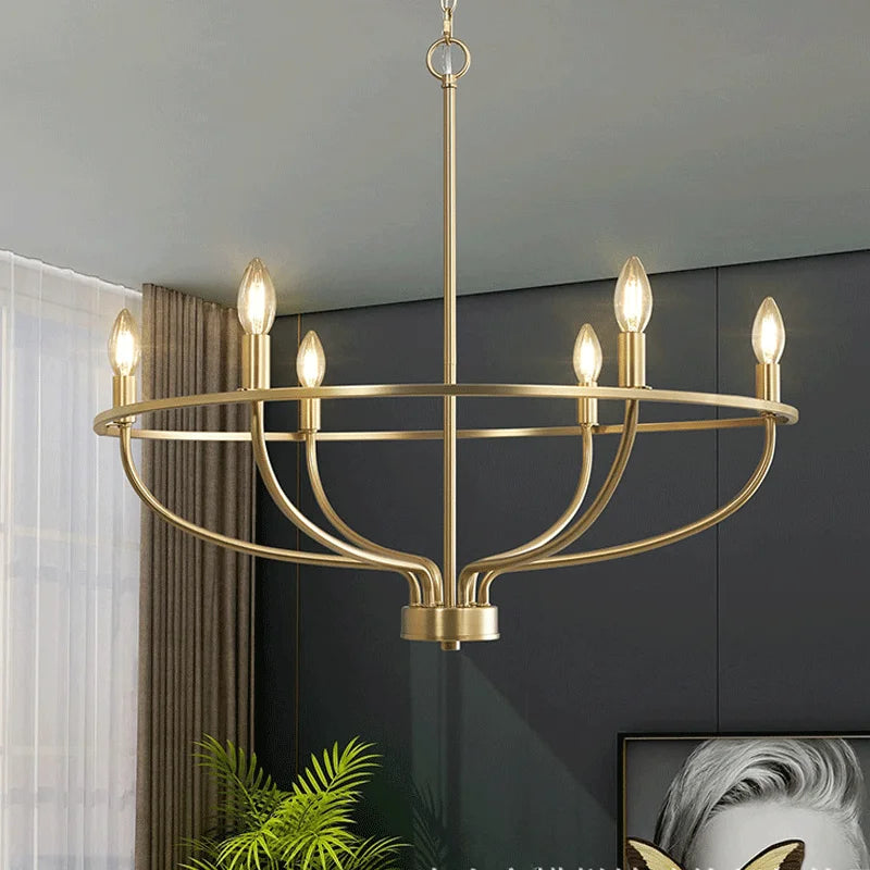 Selene Coffee Table Ceiling Chandelier - Elegant Lighting for Modern Spaces