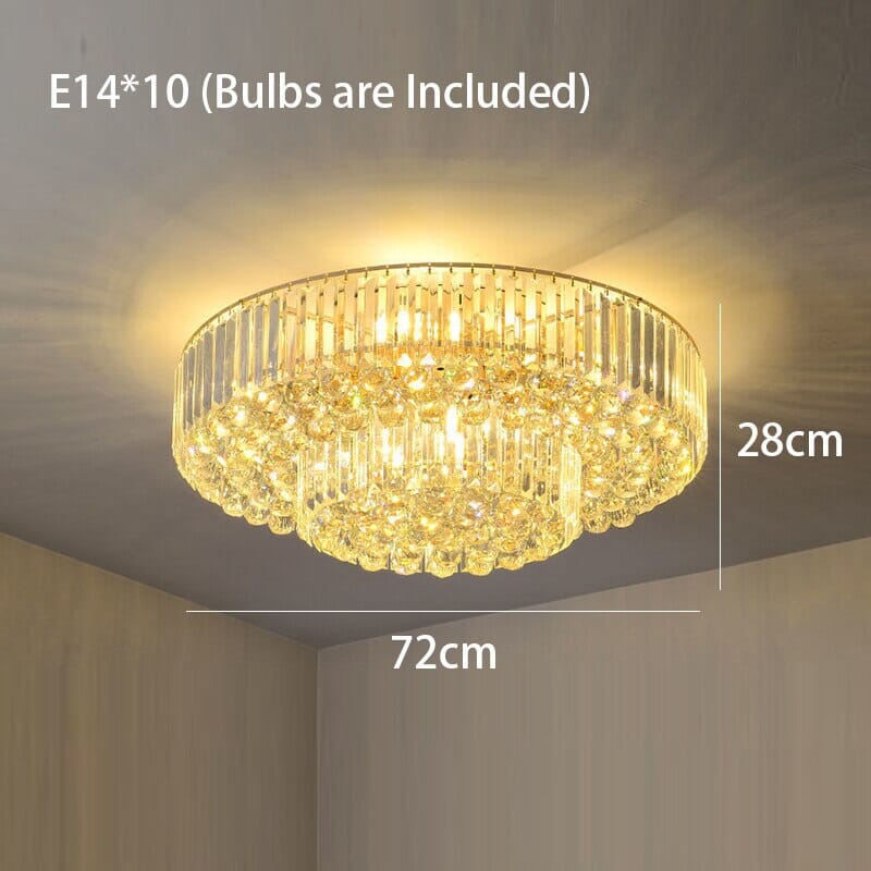 Nerissa Gold LED Ceiling Lights