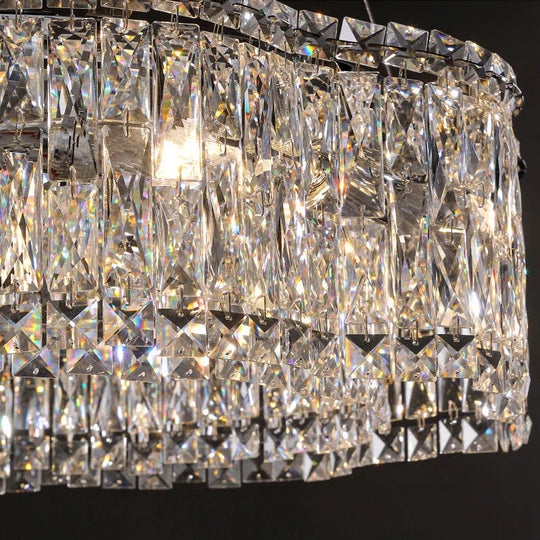 Zaria Glass Chandelier - Timeless Elegance and Luxury