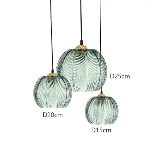 Sylvara – Nordic Glass Pendant Light for Bedroom, Living Room, and Kitchen Island