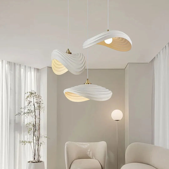 Alcor Resin LED Pendant Lights: Embrace Minimalism with Nature-Inspired Elegance