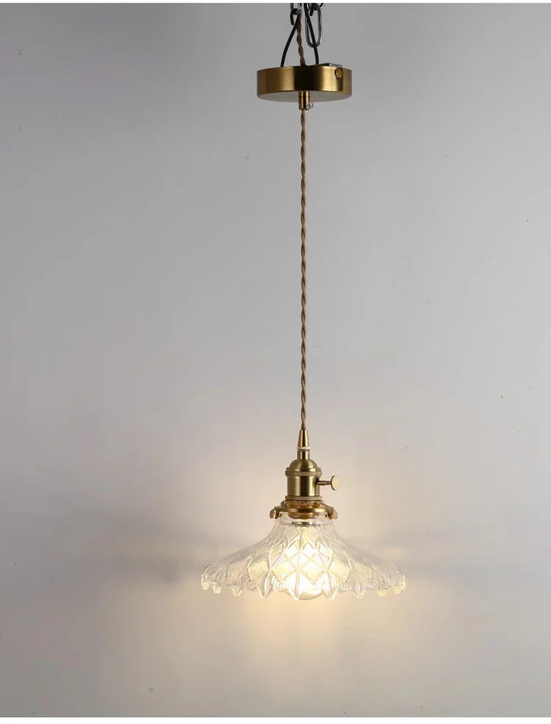 Seraphina – Green Glass Pendant Light for Kitchen Island, Dining, and Home Décor