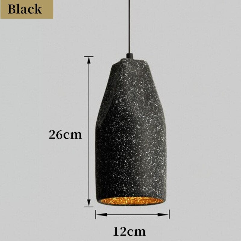 Liliana Cement Pendant Light Industrial Style