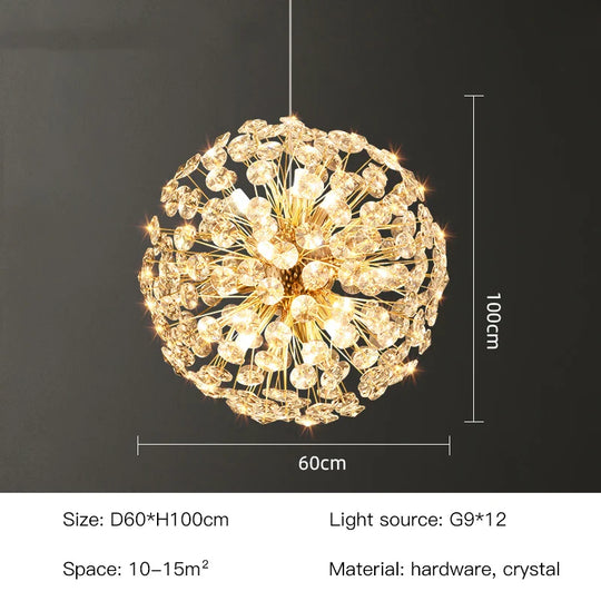 Aurora Crystal Luxury Art Chandelier - Opulent Lighting for Elegant Spaces