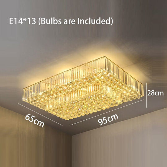 Nerissa Gold LED Ceiling Lights