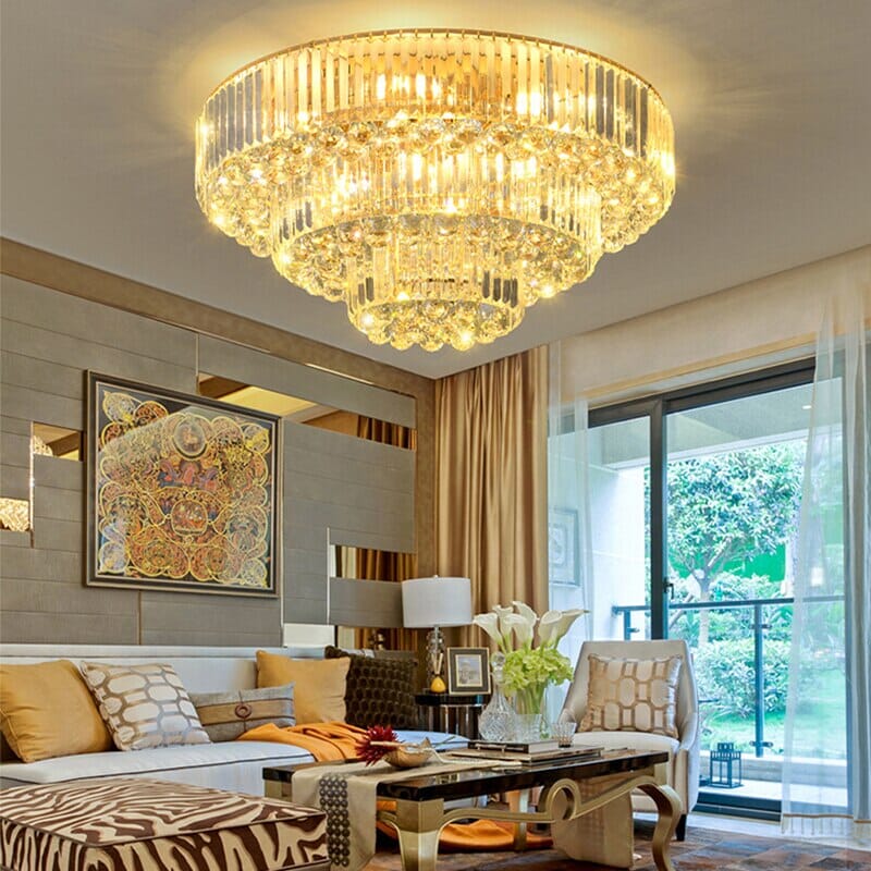 Nerissa Gold LED Ceiling Lights