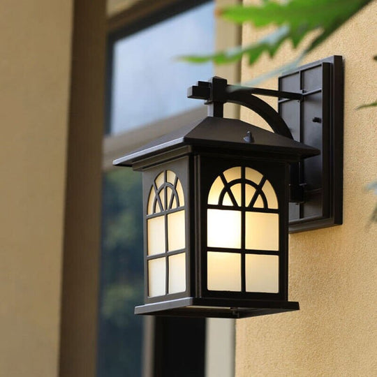 Mizar Outdoor Waterproof Retro Wall Light