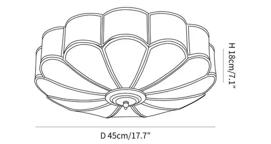 All-Copper Minimalist LED Ceiling Lamp for Study & Dining Room
