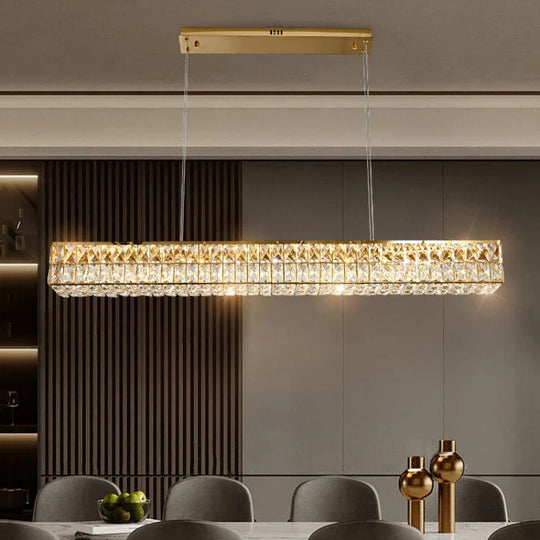 Cressida Crystal Linear Pendant Light