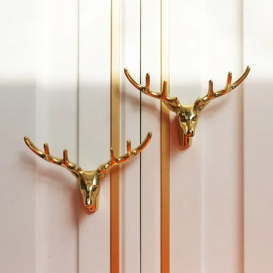 Brass Animal-Shaped Cabinet Handles – Luxury Gold Furniture Pulls