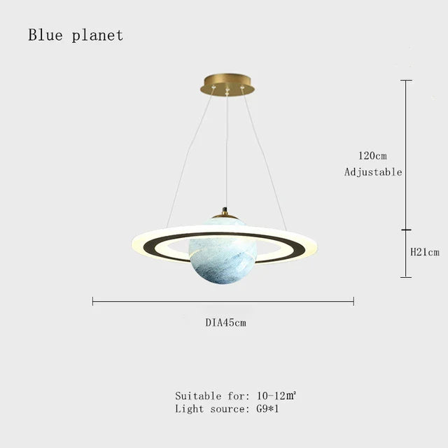 Helaina Planet Pendant Lamp