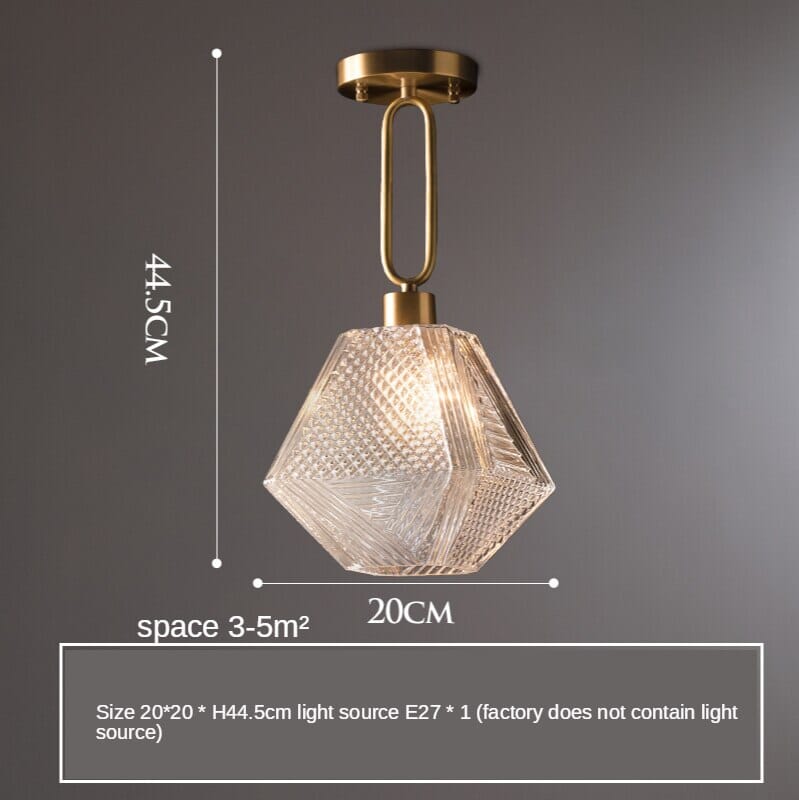 Arcturus Nordic Glass Ceiling Pendant Lamp