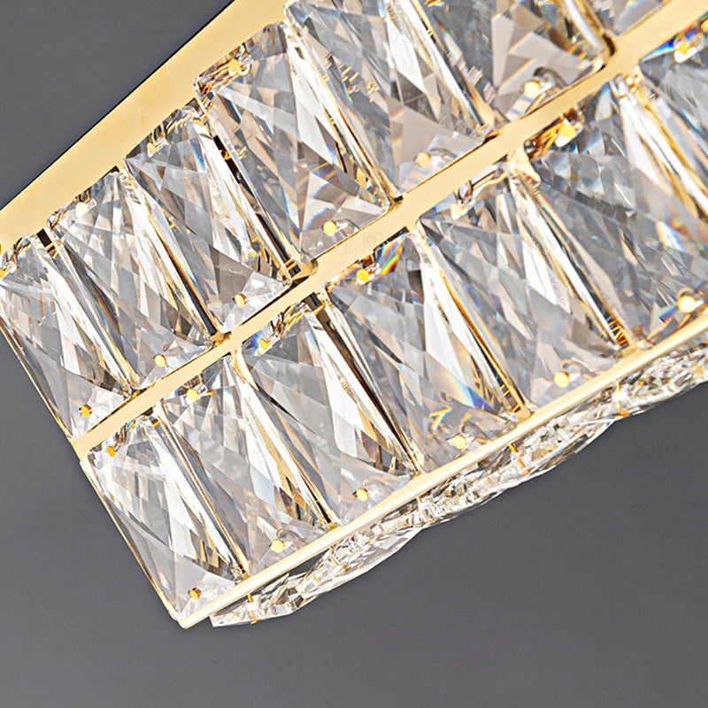 Cressida Crystal Linear Pendant Light