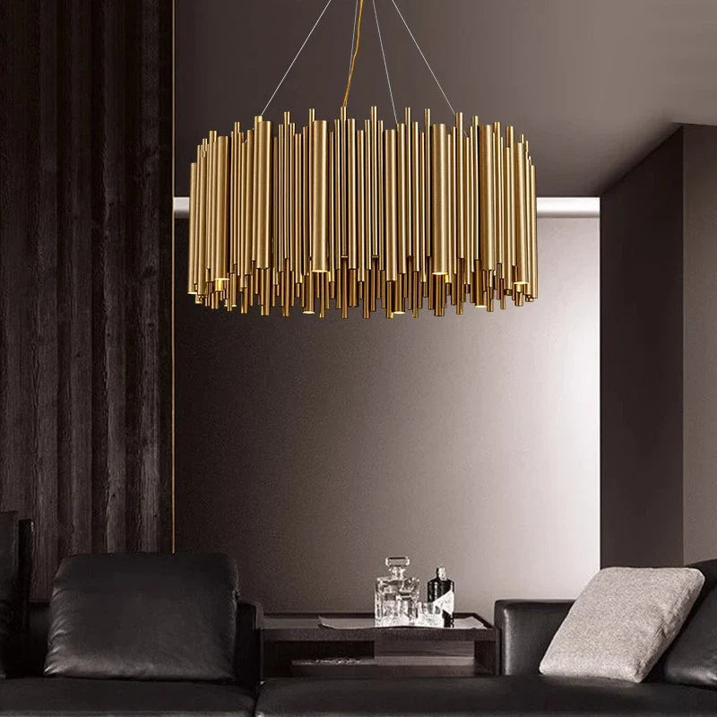 Modern LED Pendant Chandelier for Living & Dining Room