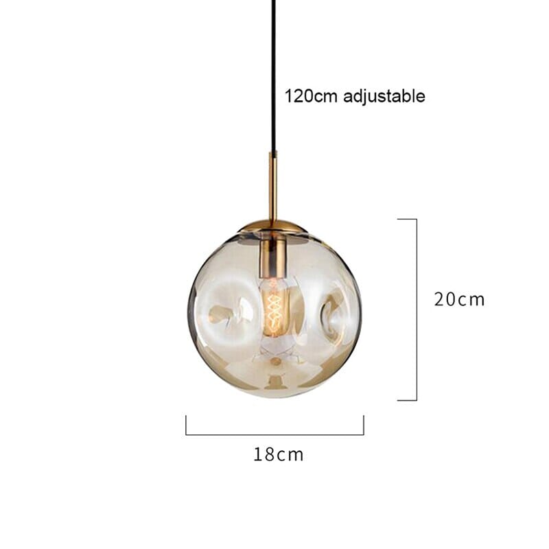 Xantha Glass Pendant Light: Modern Elegance for Your Space