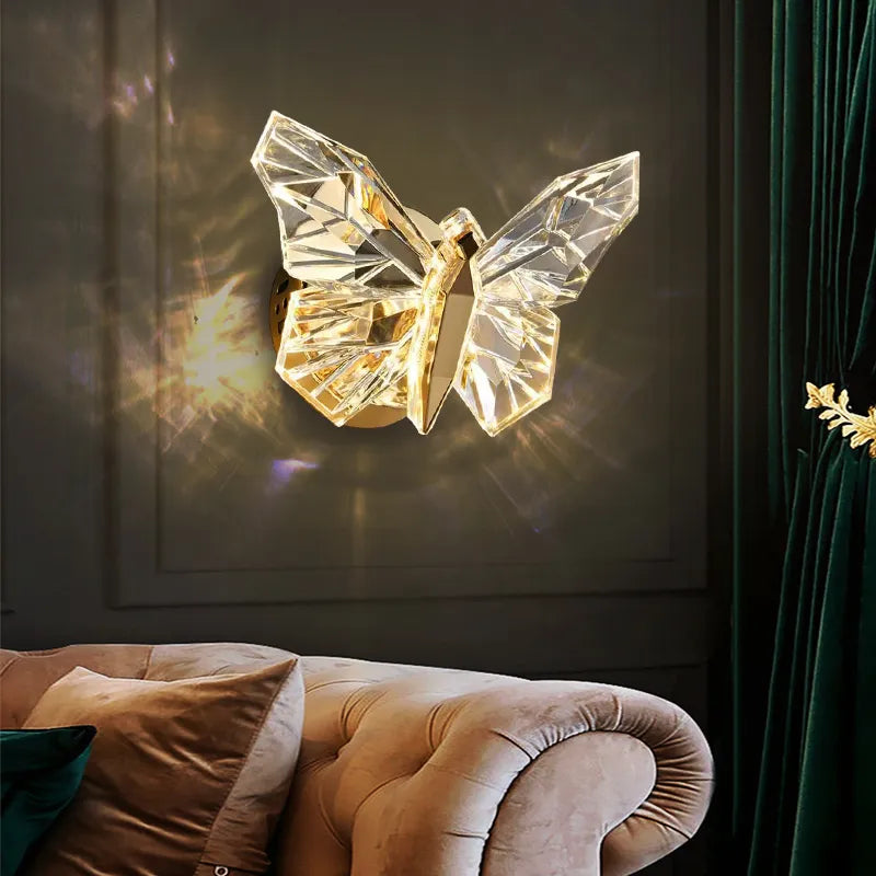 Butterfly Gold Wall Lamp – Transform Your Space with Elegance and Light