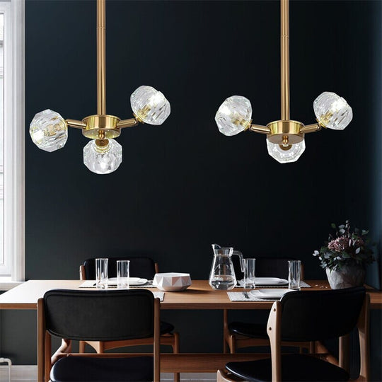 Tessa Crystal LED Hanging Light – Decorate Your Space with Elegance and Brilliance