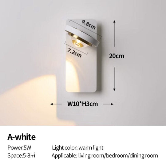 Seralyn Rotatable Wall Light – Adjustable Lighting with Durable Elegance