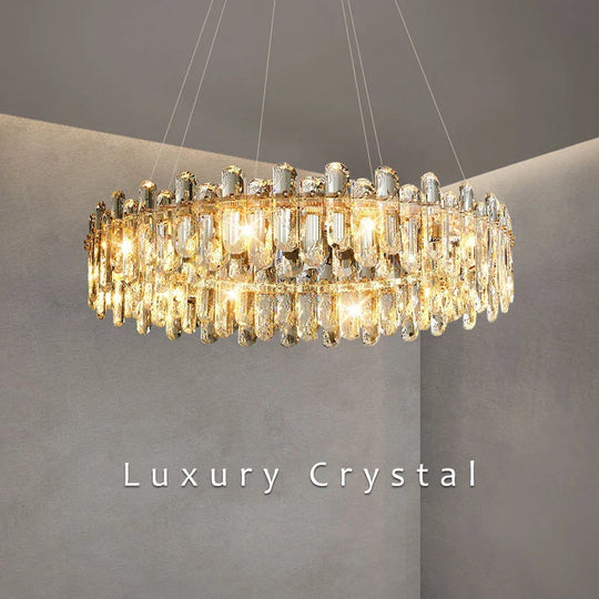 Lucia Crystal Chandelier - Elegant Lighting for Luxurious Spaces