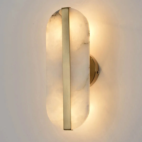 Merak Stone Wall Lamp: A Glowing Touch of Elegance