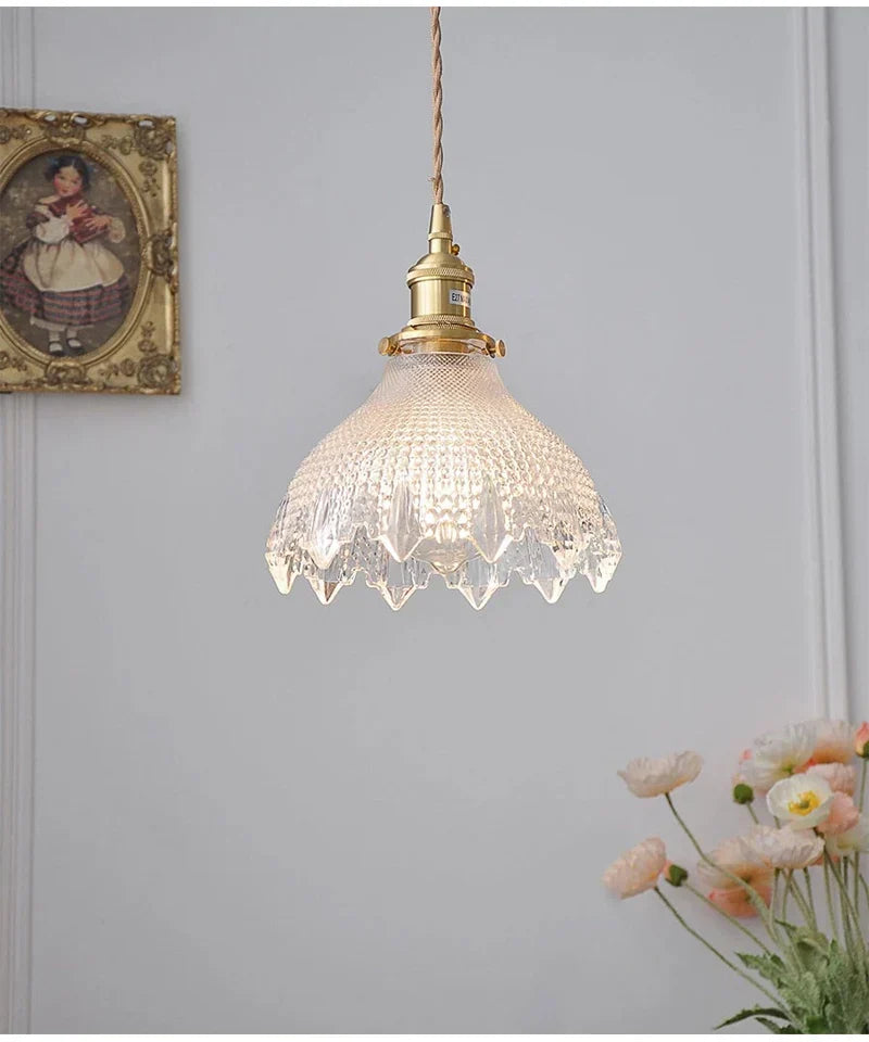 Seraphina – Green Glass Pendant Light for Kitchen Island, Dining, and Home Décor