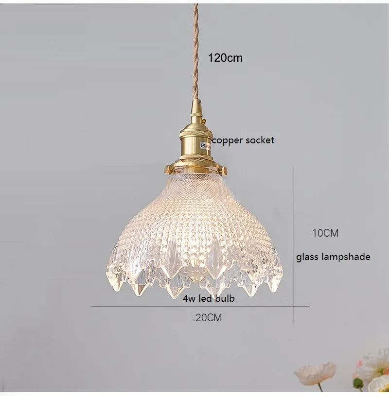 Seraphina – Green Glass Pendant Light for Kitchen Island, Dining, and Home Décor