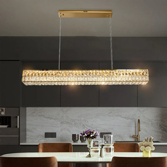 Cressida Crystal Linear Pendant Light