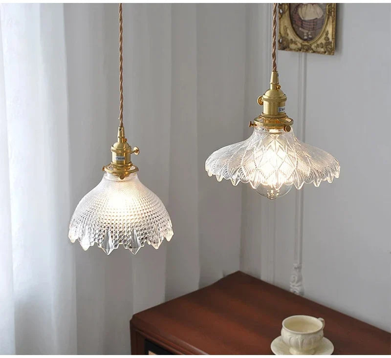 Seraphina – Green Glass Pendant Light for Kitchen Island, Dining, and Home Décor