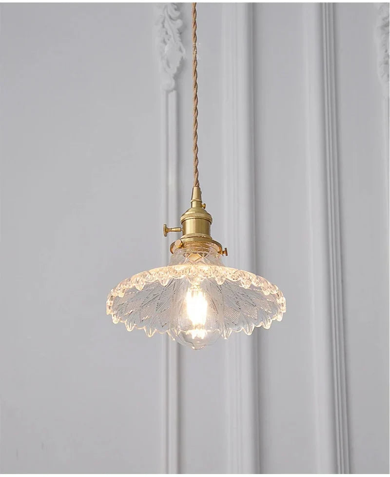 Seraphina – Green Glass Pendant Light for Kitchen Island, Dining, and Home Décor