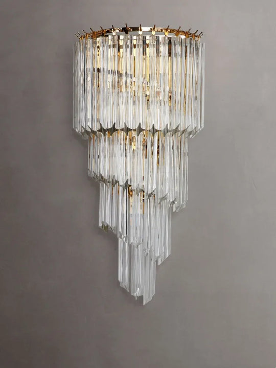 Celeste Gold Luxury Crystal Wall Lamps - Modern Elegance