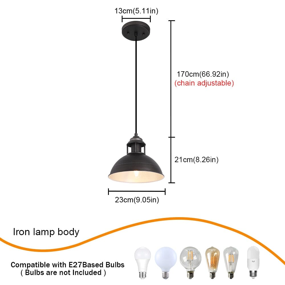 Everly Vintage Pendant LED Hanging Ceiling Lamp – Where Timeless Charm Meets Modern Lighting