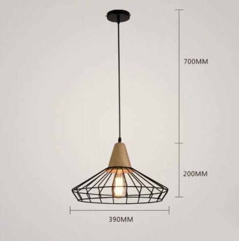 Eliza Vintage Iron Pendant Light - Enhance Your Space with Timeless Charm