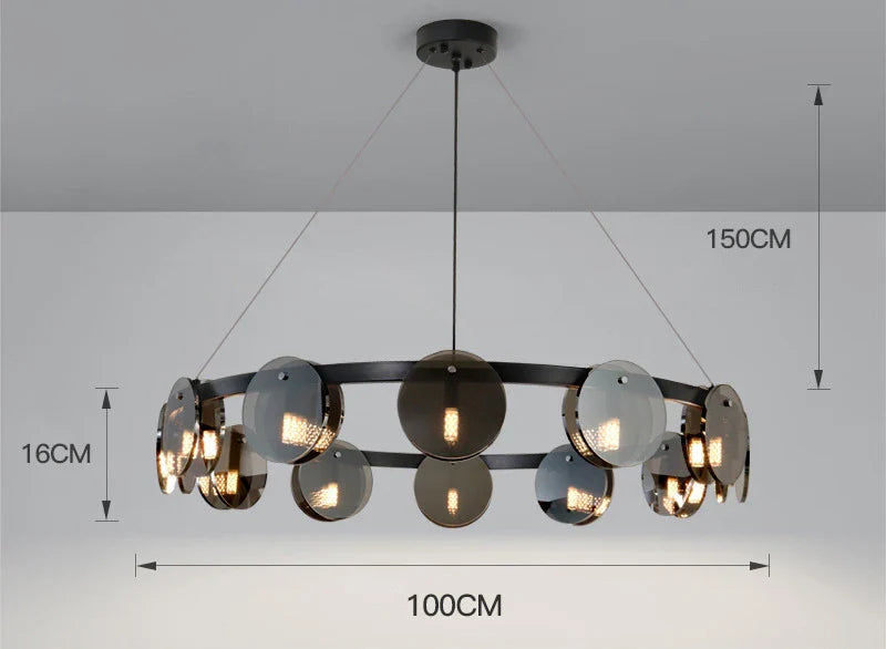 Black Glass Pendant Light – Add a Touch of Modern Elegance