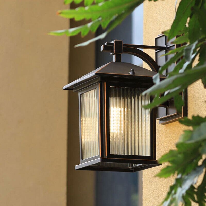 Mizar Outdoor Waterproof Retro Wall Light