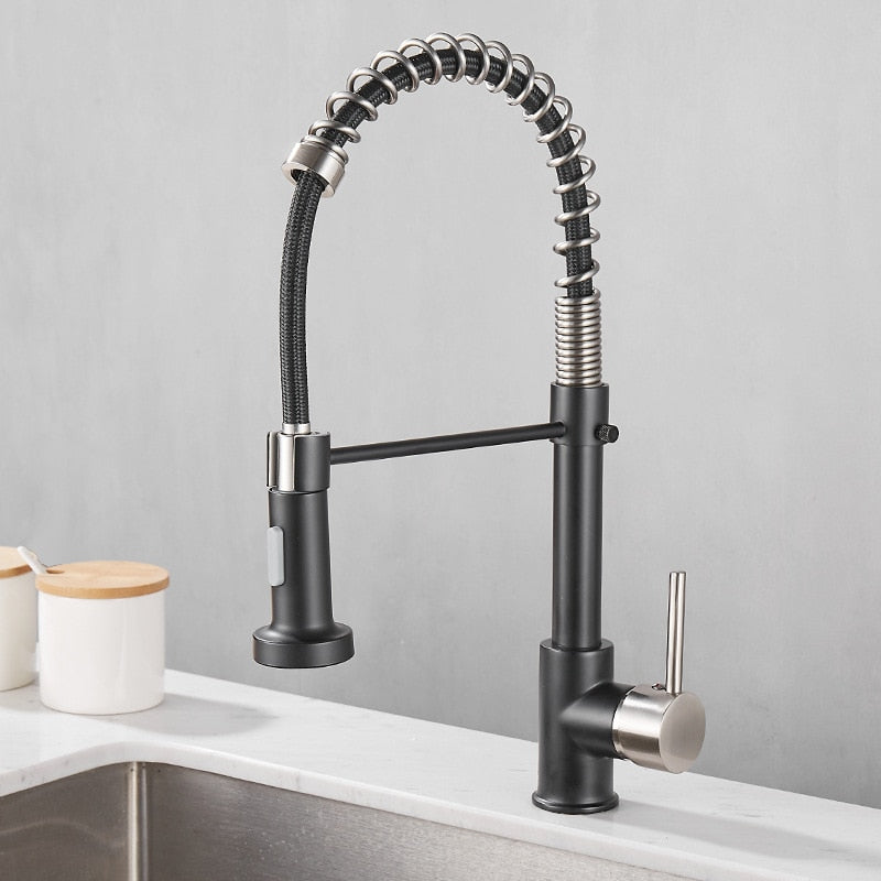 Removable Kitchen Faucet Gourmet Kitchen Removable For Kitchen Sink Mixer Tap For Sink Black Luxury