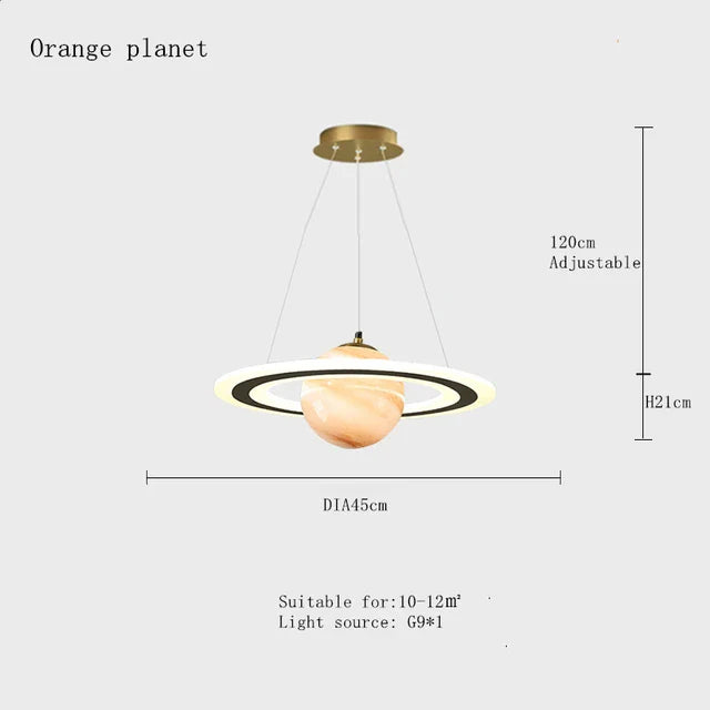 Helaina Planet Pendant Lamp