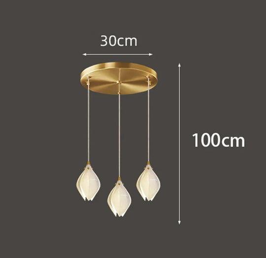 Modern home decor led lights pendant light lamps forstaircase Chandeliers for living room hanging light indoor lighting