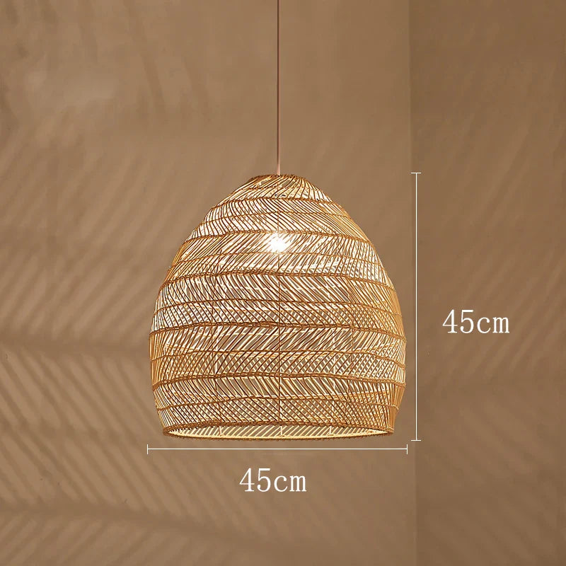 Clara Rattan Pendant Lamp