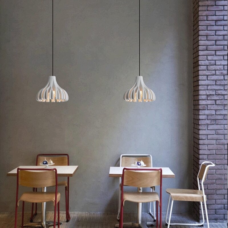 Elodie Macaron Resin Pendant Light - Chic Design for Modern Interiors