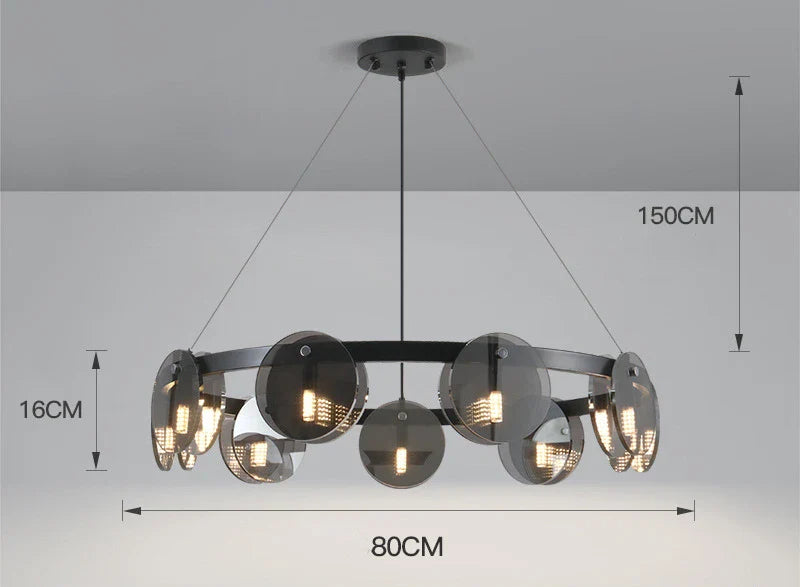 Black Glass Pendant Light – Add a Touch of Modern Elegance