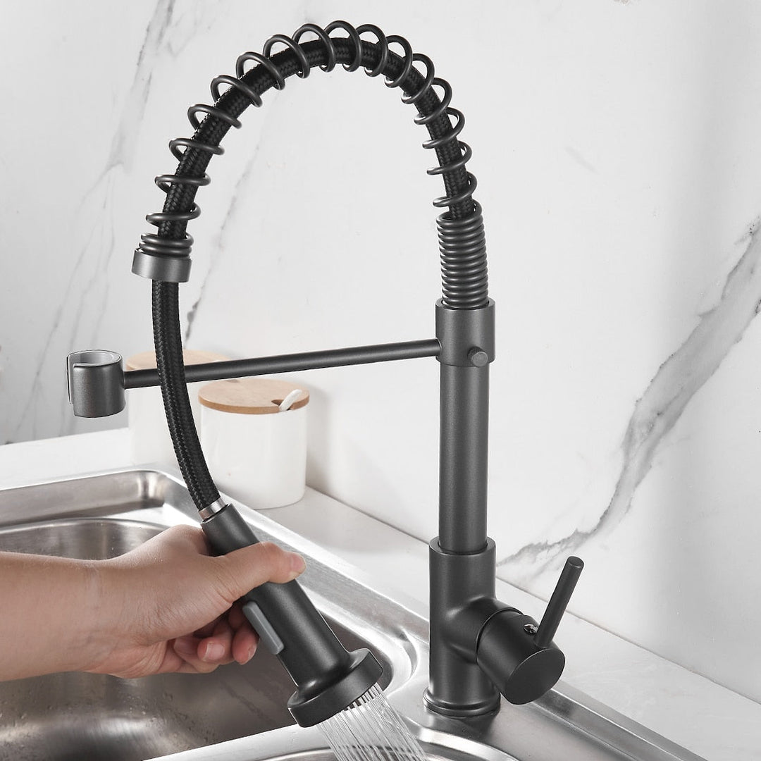 Removable Kitchen Faucet Gourmet Kitchen Removable For Kitchen Sink Mixer Tap For Sink Black Luxury